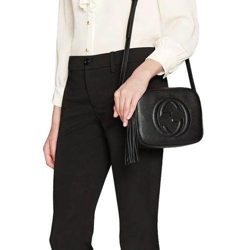 Message Bag Fashion Women Black Shoulder Bags