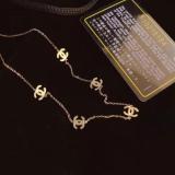 Gold Pendant Fashion Simple Light Luxury Clavicle Chain Titanium Steel Necklace