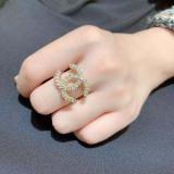 Ring Women's Ring Fashion Classics Brass Material Ring