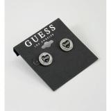 New Enamel Earrings Round Letters Colorful Glaze Peach Heart Simple Earrings Ladies Fashion