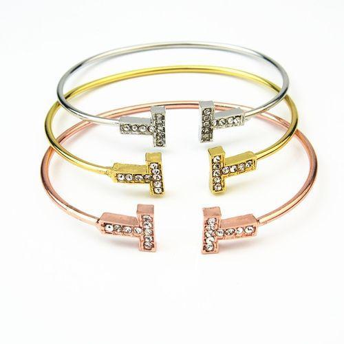 Women's Simple Fashion Rose Gold Bracelet