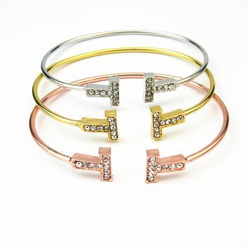 Women's Simple Fashion Rose Gold Bracelet