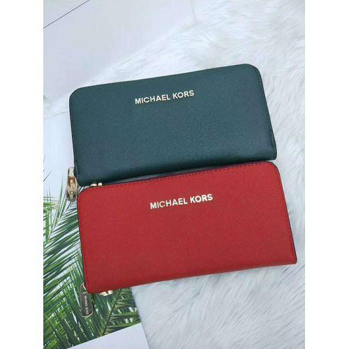 Women Printed Long Purse Wallet Leather Card Holder Button Vintage Decor Lady Classic