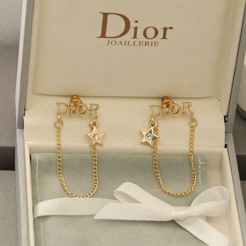 S925 Women Classic Earrings Fashion High-quality Jewelry Star 18K Gold Plating Diamond Alloy
