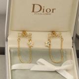 S925 Women Classic Earrings Fashion  High-quality Jewelry Star 18K Gold Plating Diamond Alloy