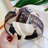 Women's Hair Retro Print Knotted Hair Band