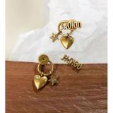 The Latest Retro Love High-end Earring Net Red With 925 Silver Needle