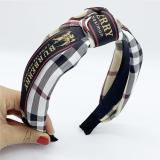 Women's Hair Retro Print Knotted Hair Band