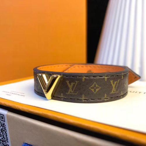 Leather Bracelet Men Women Best V Clasp Male Bracelets Bangles Jewelry