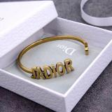 New JA Letter Bracelet Female Brass Wind Open Bracelet Jewelry