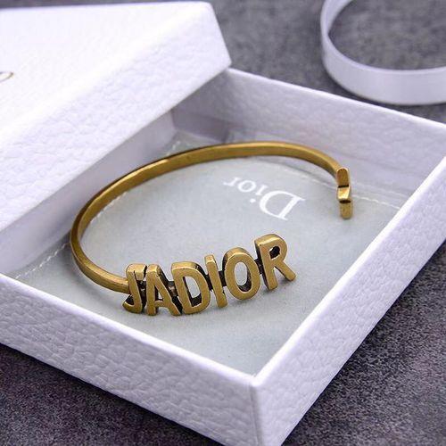 New JA Letter Bracelet Female Brass Wind Open Bracelet Jewelry