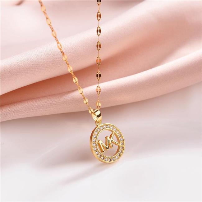 New Niche Design Jewelry Pendant Letter Necklace