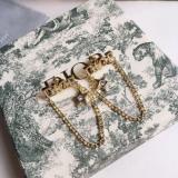 New  Earrings Fashion Wheat Ears With Diamond Earrings Circle Earrings Retro Temperament Ladies