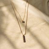 Women's New Titanium Steel Necklace GG Double Chain Necklace