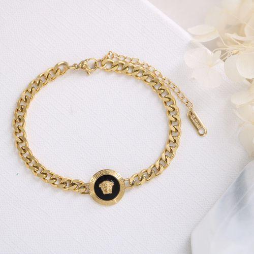 New Titanium Steel Bracelet Classic Beauty Head Bracelet Fashion Simple Temperament Bracelet