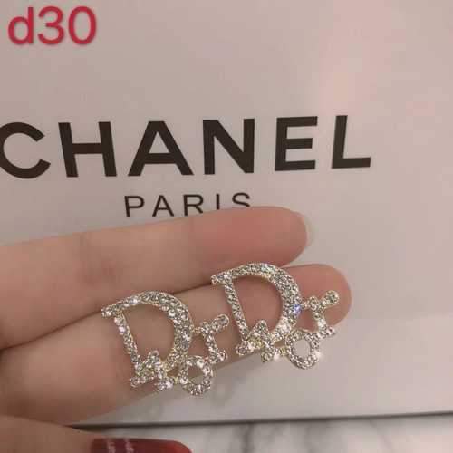 High Quality S925 Silver Woman Star Diamond Earrings Stainless Steel Earrings