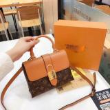 Locky BB Classic Letters Presbyopia Ladies Messenger Bag Fashion Handbag Flap Bag