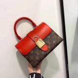 Locky BB Classic Letters Presbyopia Ladies Messenger Bag Fashion Handbag Flap Bag