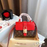 Locky BB Classic Letters Presbyopia Ladies Messenger Bag Fashion Handbag Flap Bag