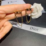 New  Earrings Fashion Wheat Ears With Diamond Earrings Circle Earrings Retro Temperament Ladies