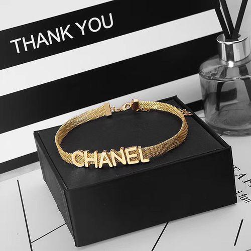 Fashion New Golden Simple Necklace Bracelet For Women