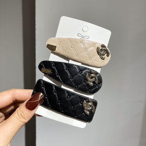 New Leather Luxury Hairpin In Autumn And Winter