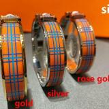 Luxury Brand Top Quality 18K Gold Plated Enamel Bracelet For Lovers Women Ladies Bracelet