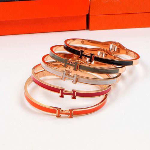 Letter Enamel Bracelet 18k Rose Gold European And American Bracelet