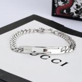 Bracelet For Men And Women Thai Silver Simple Whip Chain Retro Couple Hand Jewelry