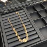 Beauty Head European And American Maze With Diamond Necklace Necklace Female Bracelet