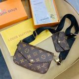 New Multi Pochette Felicie Three-in-one Classic Letter Printing Messenger Bag