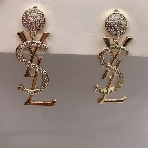 New Trendy Letters Student Long Retro Hong Kong Style Earrings Women