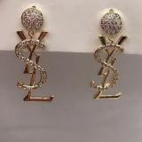 New Trendy Letters Student Long Retro Hong Kong Style Earrings Women