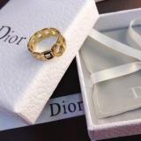 Ring Letter Ring Women's Ring Fashion Brass Material Ring