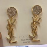 New Trendy Letters Student Long Retro Hong Kong Style Earrings Women