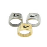 Fashion Men's And Women's Rings Couple Rings Street Simple Geometric Rings HIP-HOP Trendy Cool Rings