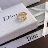 Ring Letter Ring Women's Ring Fashion Brass Material Ring