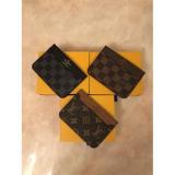 New Designer Mens Business Purses Classic Monogram Fashion Casual Credit Card Id