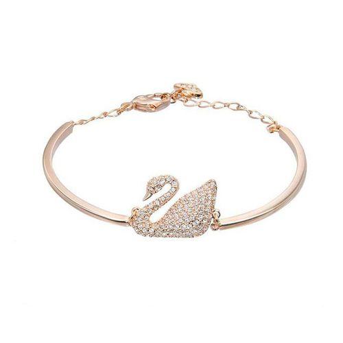 Exquisite Crystal Bracelet Swan