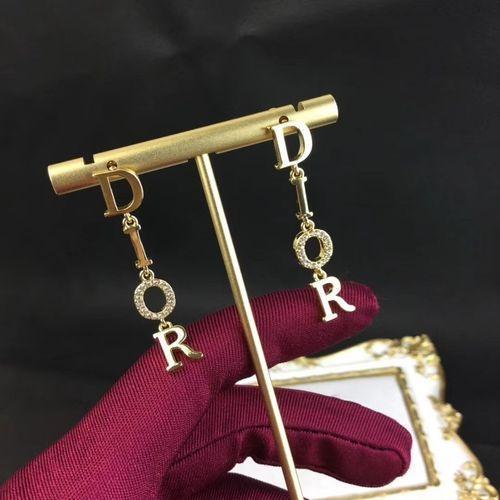 Fashion Simple Letter Earrings Women's Earrings