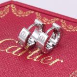 New Card Home Earrings Men And Women Temperament Hypoallergenic Couple Circle Ring Stud Fashion Ear