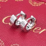 New Card Home Earrings Men And Women Temperament Hypoallergenic Couple Circle Ring Stud Fashion Ear