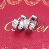 New Card Home Earrings Men And Women Temperament Hypoallergenic Couple Circle Ring Stud Fashion Ear