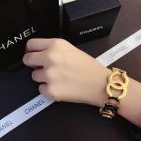 New Fashion Double C Hollow Bracelet High Quality Titanium Steel Bracelet Fashion Simple