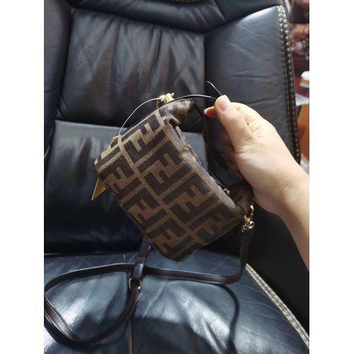New Fashion Lunch Box Bag Creative Retro Printing Small Square Bag Handbag Messenger Bag
