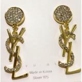 New Trendy Letters Student Long Retro Hong Kong Style Earrings Women