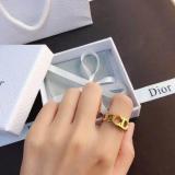 Ring Letter Ring Women's Ring Fashion Brass Material Ring