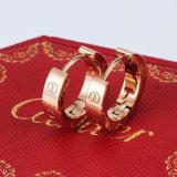 New Card Home Earrings Men And Women Temperament Hypoallergenic Couple Circle Ring Stud Fashion Ear