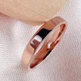 Titanium Steel Ring Women's Fashion Simple Plain Ring Stainless Steel Men's Ring Couple Ring