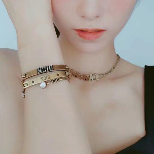 1Pc/3Pcs Fashion New Vintage Copper Ladies Bracelets Women Gift
